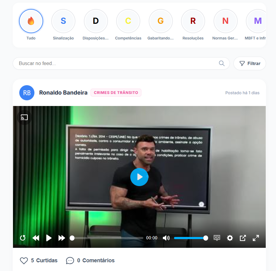 Feed de Dicas Diárias